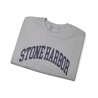 the stone harbor collegiate crewneck