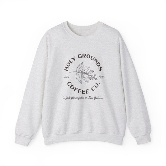 the NEW holy grounds coffee co crewneck sweatshirt