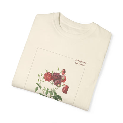 the atw vintage floral comfort colors t-shirt