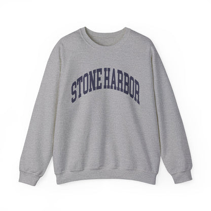 the stone harbor collegiate crewneck