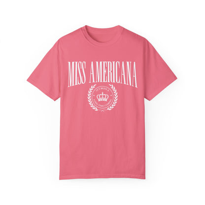 the americana collegiate comfort colors t-shirt