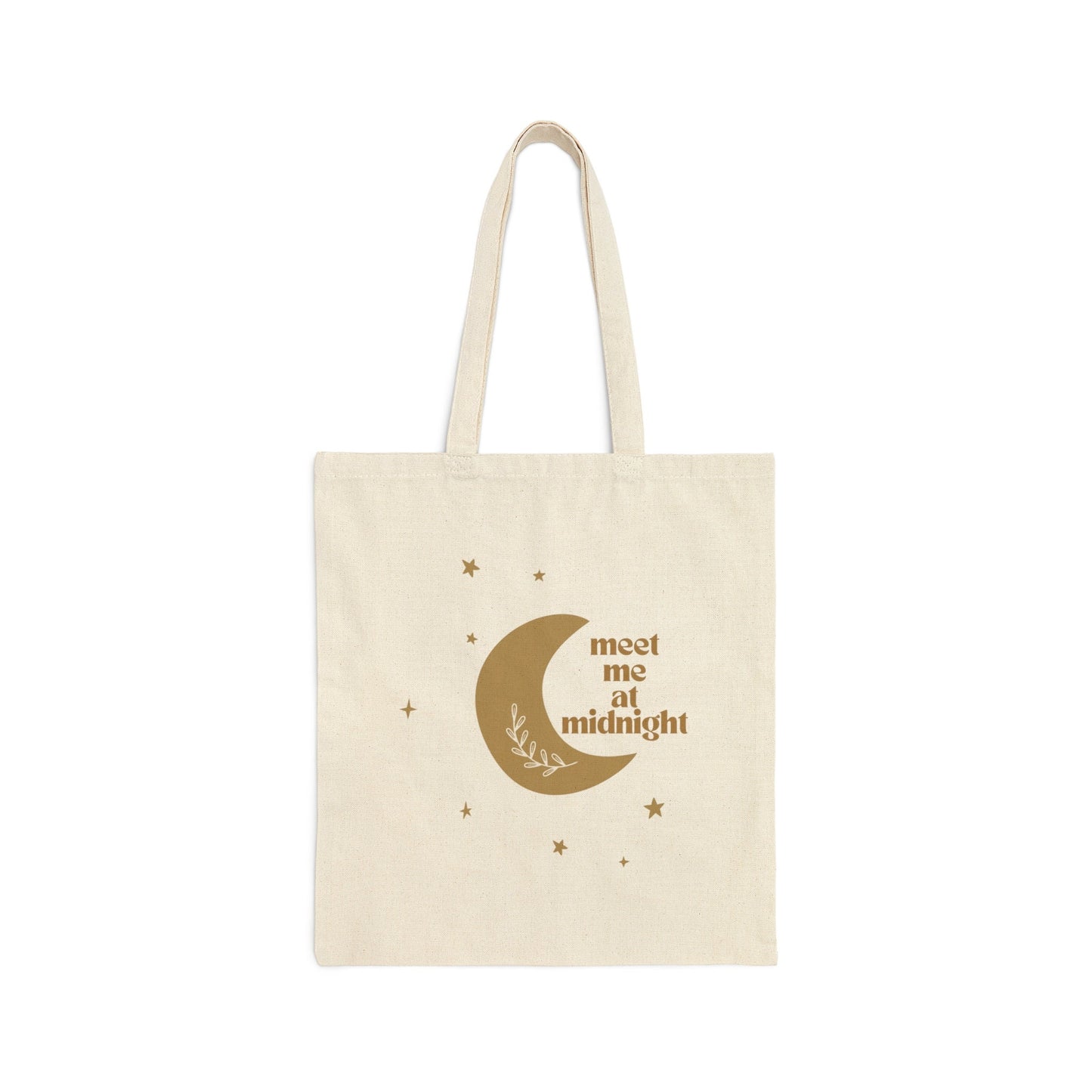 meet me at midnight canvas tote