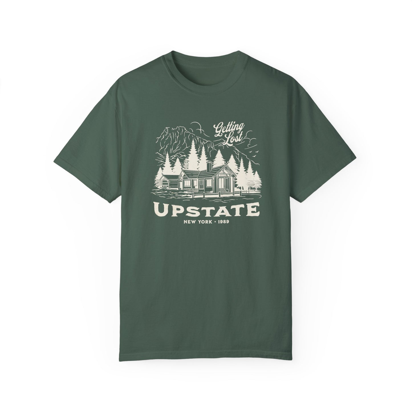 the getting lost upstate comfort colors t-shirt, upstate new york shirt