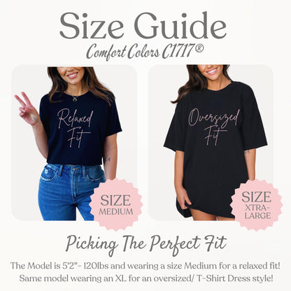 the turning 21 comfort colors t-shirt